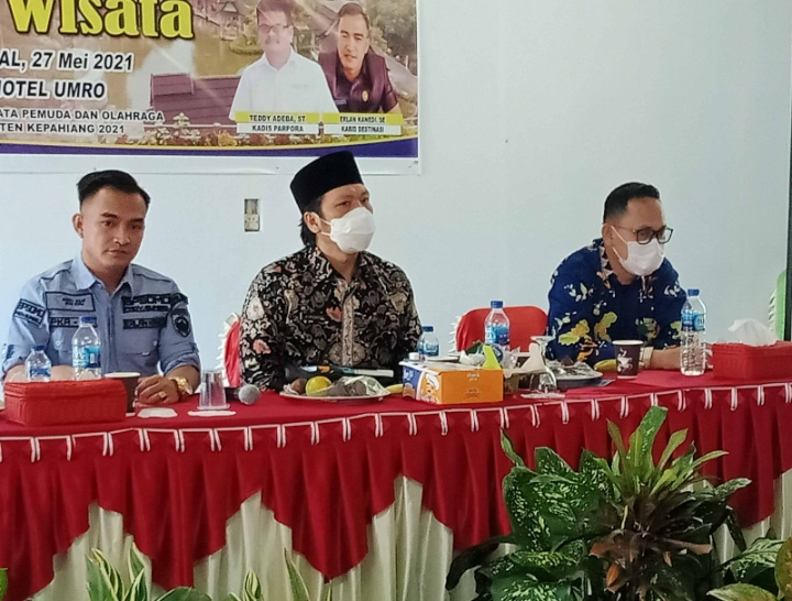 Disparpora Kabupaten Kepahiang Menggelar Sosialisasi Desa Wisata
