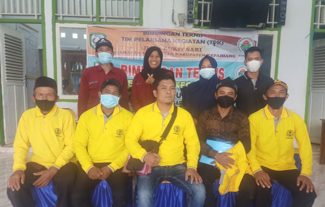 Pemerintah Desa Bandung Jaya Gelar Pelatihan TPK