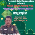 Kepala Satpol PP Kabupaten Lebong Mengucapakan Selamat Hari Raya Idul Adha 1442H/2021M