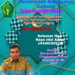 Kepala Badan Keuangan Daerah Kabupaten Lebong Mengucapakan Selamat Hari Raya Idul Adha 1442H/2021 M