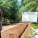 Pembangunan jalan rabat beton Desa Sido Mukti Tuntas dilaksanakan