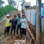 Pembangunan Jalan Rabat Beton Desa Tangsi Duren Tuntas dikerjakan