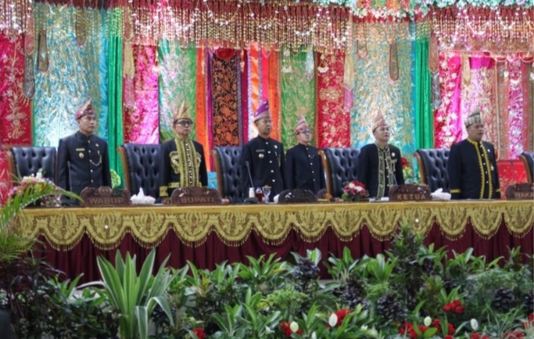 DPRD Kabupaten Kepahiang Menggelar Rapat Paripurna HUT Kabupaten Kepahiang Ke -19