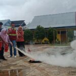 SMA N 8 Kota Bengkulu, Simulasi Pencegahan dan Penanggulangan Bahaya Kebakaran