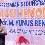 Tingkatkan Layanan RSUD M.Yunus Bengkulu Resmikan Gedung Baru Instalasi Hemodalisis