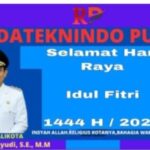 Pimpinan PT.Rodateknindo Purajaya Mengucapkan Selamat Hari Raya Idul Fitri 1444 H/2023 M