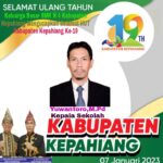 Keluarga Besar SMK N 4 Kabupaten Kepahiang Mengucapkan Selamat HUT Kabupaten Kepahiang Ke19