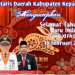 Sekda Kabupaten Kepahiang Mengucapkan Selamat Tahun Baru Imlek 2024
