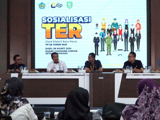 Sosialisasi TER KPP Pratama Curup, di Buka Secara Langsung Sekda Kabupaten Kepahiang