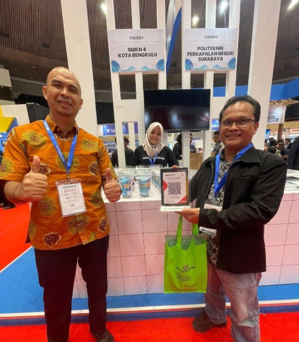 Luar Biasa, SMK N 4 Kota Bengkulu Wakili Propinsi Bengkulu Ikut Pameran di JCC Jakarta