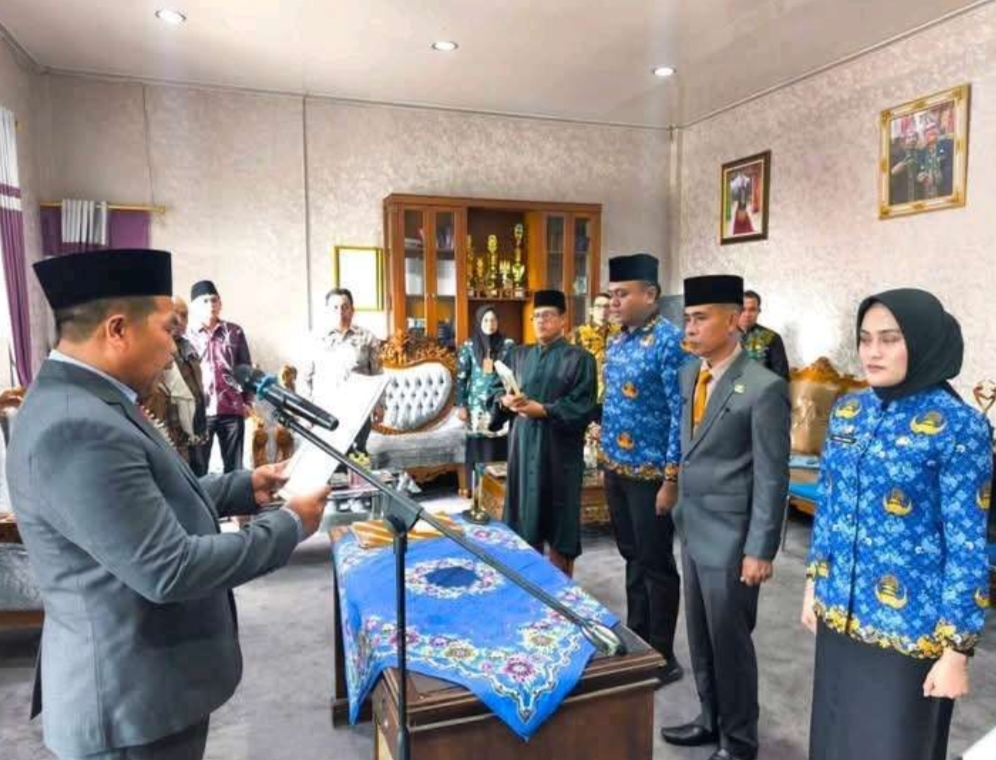 Sekretaris Daerah Kepahiang, Melantik Pejabat Eselon 2
