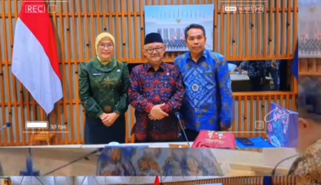 Dr. Hartono Bersama Gubernur Bengkulu Memaparkan Usulan Prioritas Pembangunan Pendidikan Ke Mendikdasmen