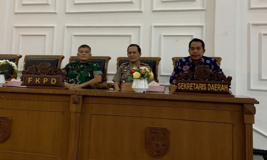 Sekretaris Daerah Kabupaten Kepahiang Menghadiri Rapat Paripurna Tentang Pandangan Umum Fraksi atas Raperda Pertanggungjawaban Pelaksanaan APBD Kabupaten Kepahiang TA 2025